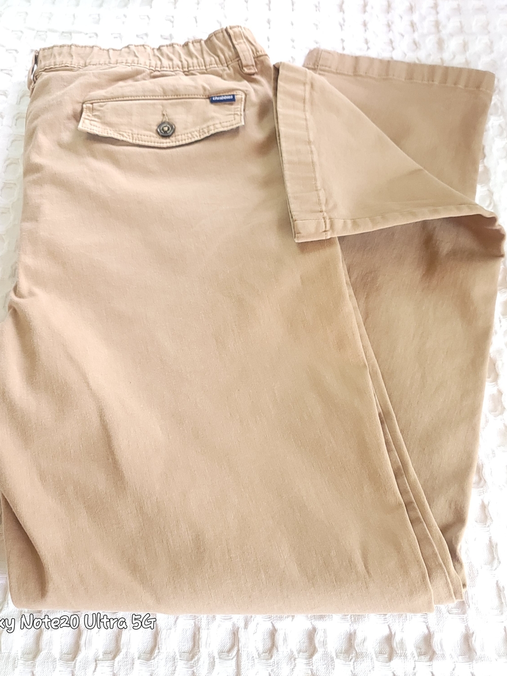Chubbies The Khakis Original Stretch Twill Chino Pants Tan Men Large EUC